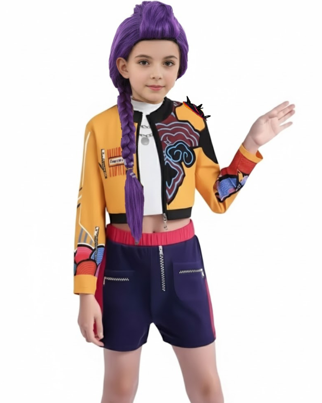 Disfraz de Rumi de The K-pop Demon Hunters